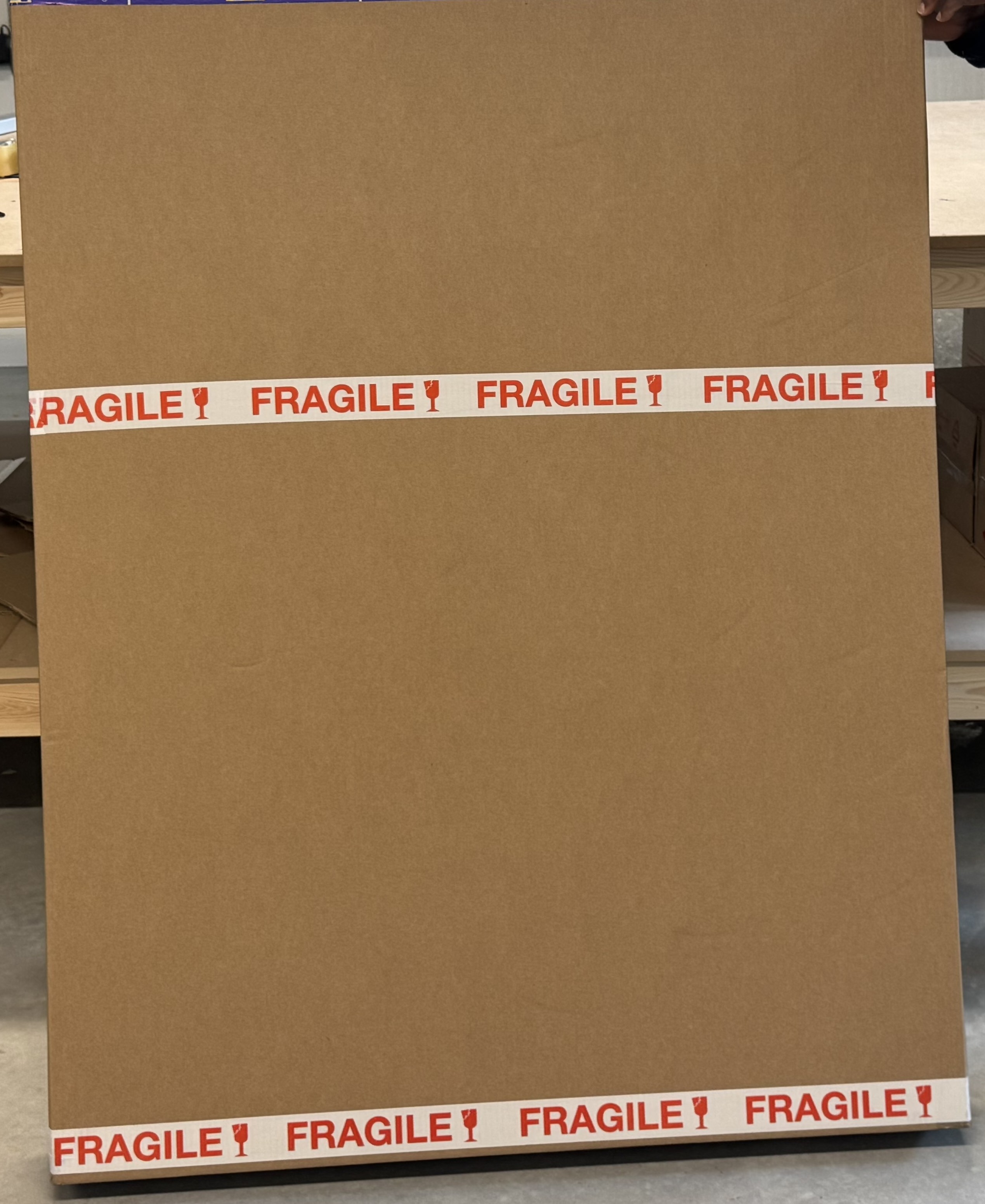 custom carton for secure painting shipping