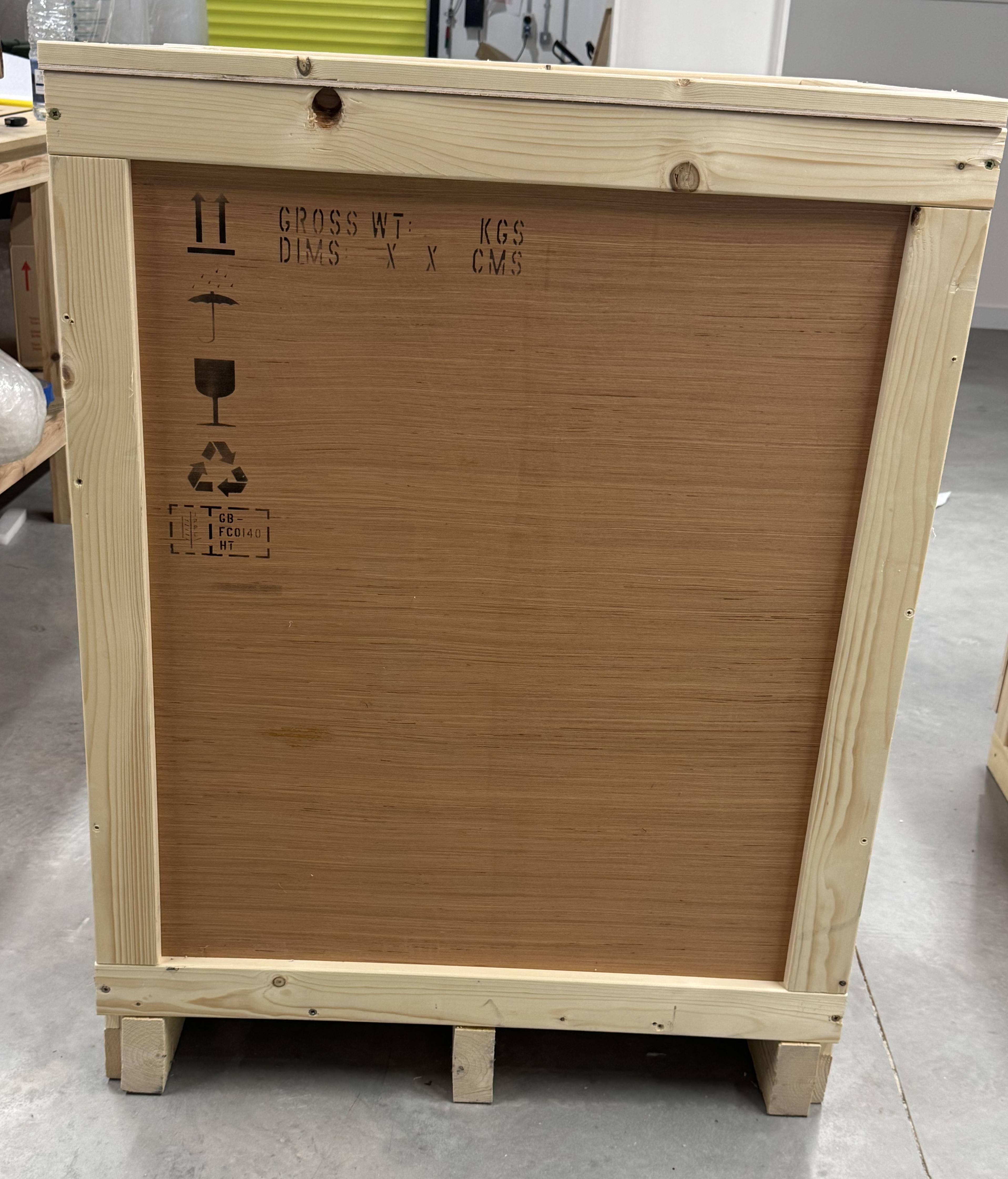 Custom crates for maximum protection of antique furniture