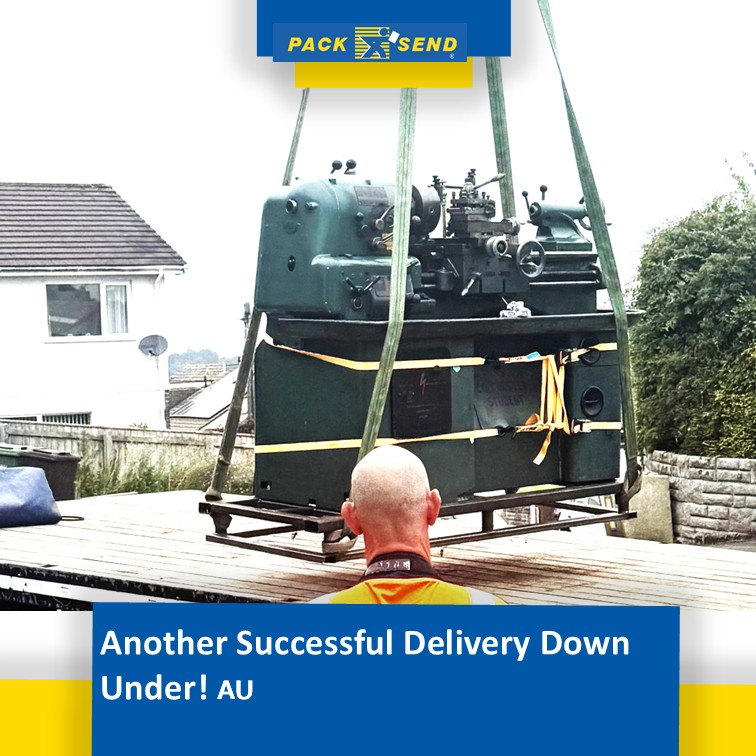 The successful delivery of heavy-duty machinery to Australia